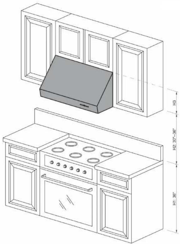 ZLine KE36 - UNDER CABINET INSTALLATION - 1