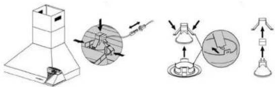 ZLine KE36 - Replacing the Light Bulbs in Your Range Hood: - 1