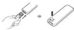 JVC UX-F327S - Installation of Battery - 3