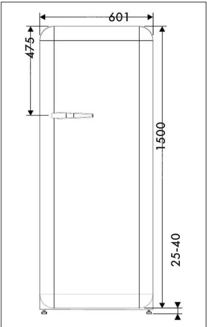 SMEG FAB28ROR5 - Positioning - 7