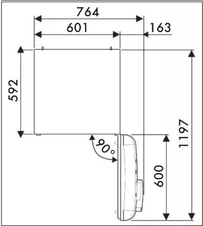 SMEG FAB30LPK5 - Pressure on the seal Risk of damage to the appliance - 4