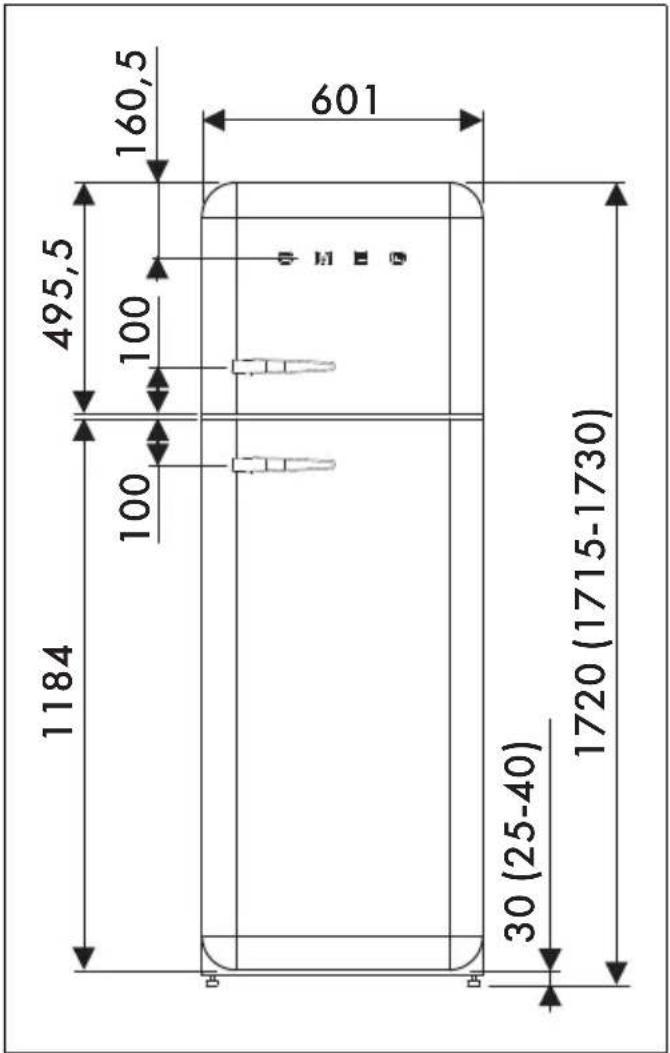 SMEG FAB30RPK5 - Positioning - 7