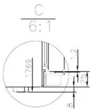 C 6:1 1769 1.2 25 8