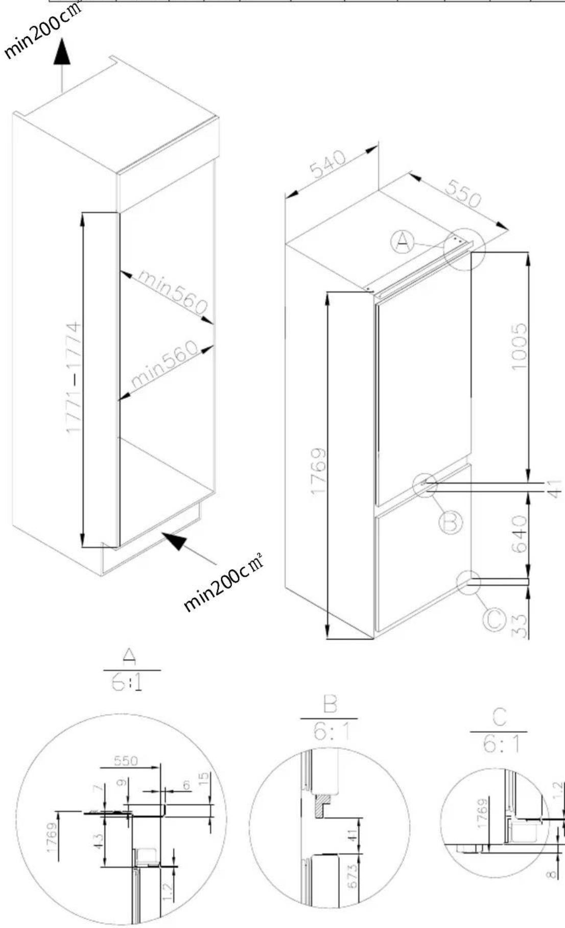AMICA BK3055.6NFM - Deklarata e prodhuesit - 1