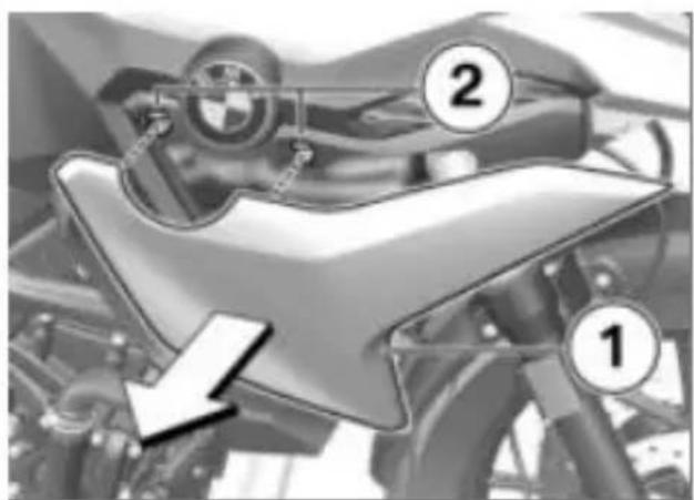 BMW F 850 GS (2020) - Doplnění chladicí kapaliny - 2