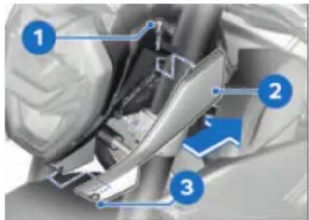 BMW S 1000 R (2021) - Montáž predních ukazatelů směru - 5