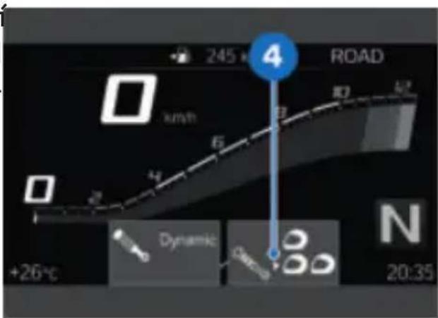 245 ROAD km/h 6 0 4 N +26°C Dynamic Catalo 20:35
