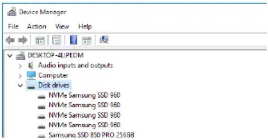 Highpoint SSD7101A-1 - Verifying Installation - 1