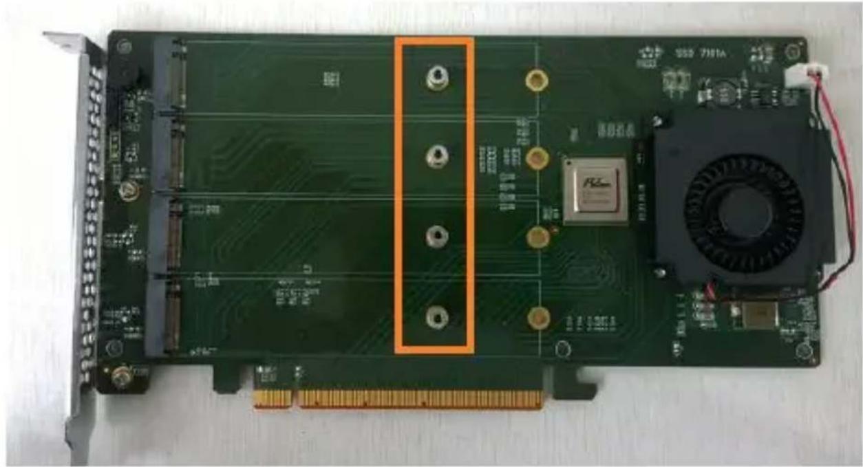 Highpoint SSD7101A-1 - NVMe Drive Installation: - 2