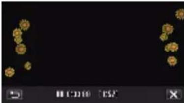JVC Everio GZ-RX515 - Select a desired effect and tap "SET". - 4