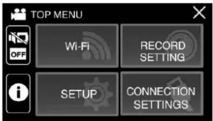 JVC Everio GZ-RX515 - Adjusting the Touch Panel - 2