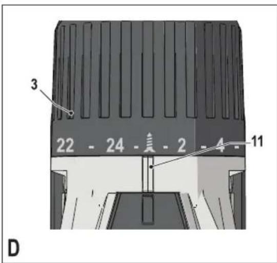 3 22 - 24 - 2 - 4 - 11 D