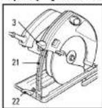BLACK & DECKER 374456N - PRZYGOTOWANIE PILARKI DO PRACY REGULACJA GŁEBOKOŚCI CIECIA - 1