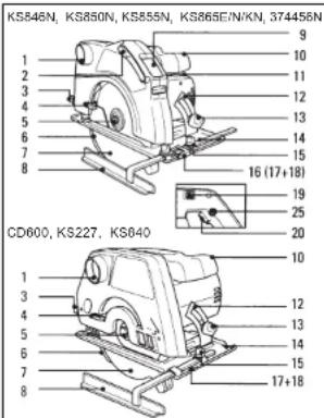 BLACK & DECKER 374456N - TEKNİK BİLGİ - 1