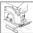 BLACK & DECKER 374456N - Munkavégzés a fűrészgéppel - 1