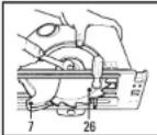 BLACK & DECKER 374456N - Výměna pilového kotouče - 1