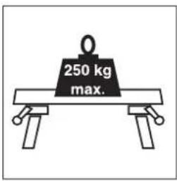 250 kg max.