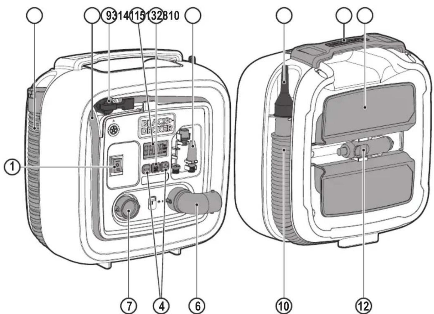 BLACK & DECKER BDCOM400 - 1