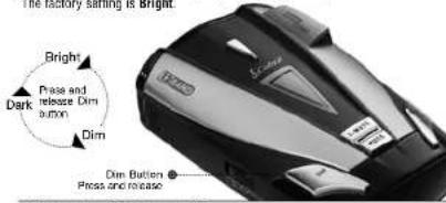 COBRA XRS 9330 - UltraBright Data Display Brightness - 1