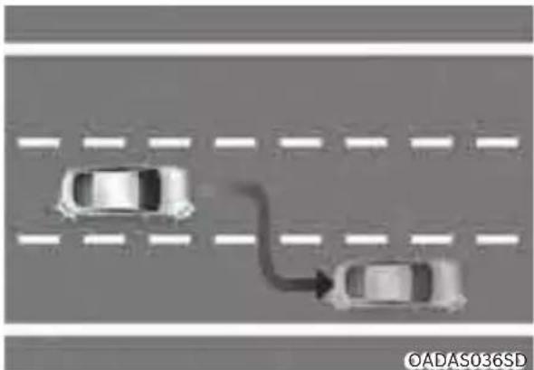 Genesis G80 (2021) - Highway Lane Change Assist (if equipped) - 1
