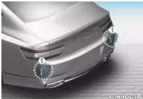 Genesis G80 (2021) - Detecting sensor - 1