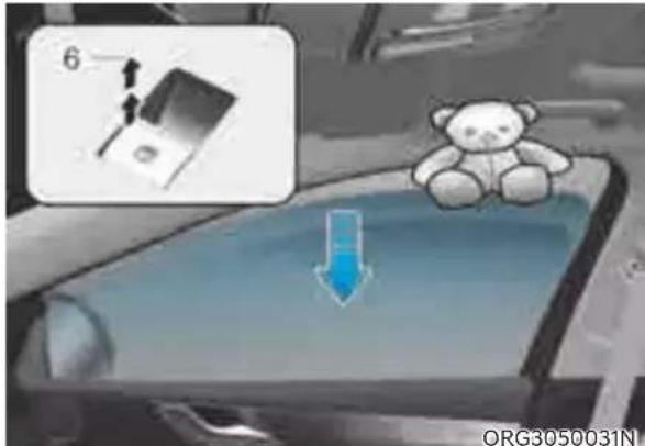 Genesis G80 (2021) - Resetting the power windows - 1