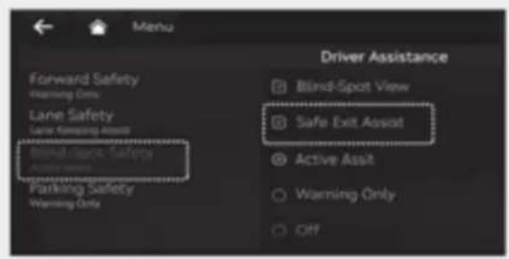 Genesis G80 (2021) - Setting functions for the system - 1