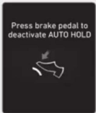 Genesis G80 (2021) - AUTO HOLD turning Off! Press brake pedal - 1
