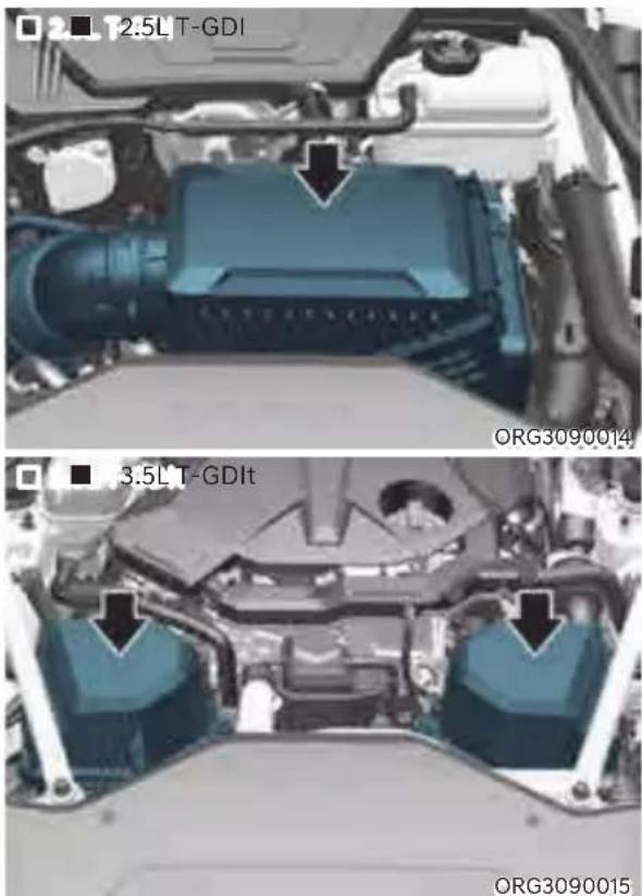 Genesis G80 (2021) - Filter Replacement - 1