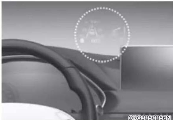 Genesis G80 (2021) - HEAD-UP DISPLAY (HUD) (IF EQUIPPED) - 1