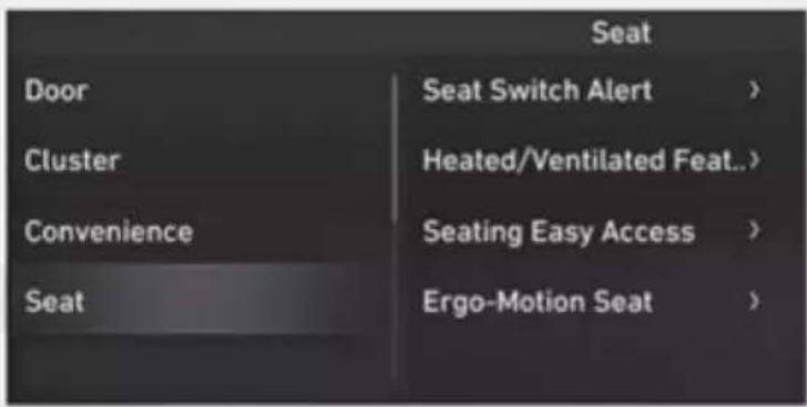 Genesis G80 (2021) - Rear seat - 1