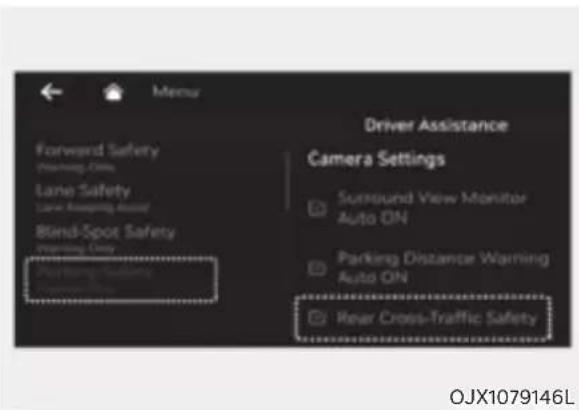 Genesis G80 (2021) - Setting functions for the system - 1