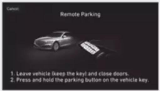 Genesis G80 (2021) - Remote Smart Parking - 1