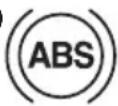 Genesis G80 (2021) - Anti-lock Brake System (ABS) warning light - 1