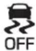 Genesis G80 (2021) - Electronic Stability Control (ESC) OFF indicator light - 1