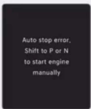 Genesis G80 (2021) - LCD display messages - 1