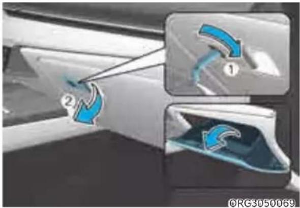 Genesis G80 (2021) - Glove Box - 1