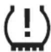 Genesis G80 (2021) - Low tire pressure warning light - 1