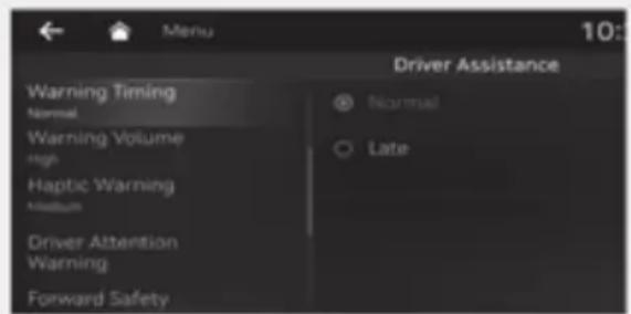 Genesis G80 (2021) - WARNING - 1