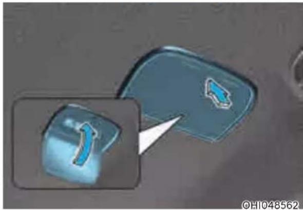 Genesis G80 (2021) - Rear Mirror (if equipped) - 1