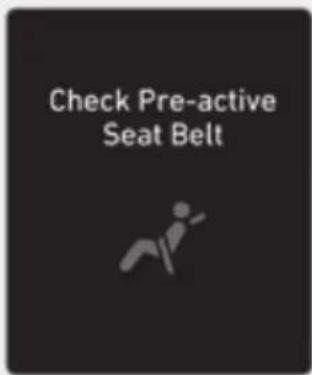 Genesis G80 (2021) - Pre-Active Seat Belt operation - 1