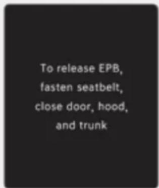 Genesis G80 (2021) - Warning messages - 1