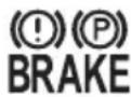 Genesis G80 (2021) - Electronic Brake Force Distribution (EBD) system warning light - 2