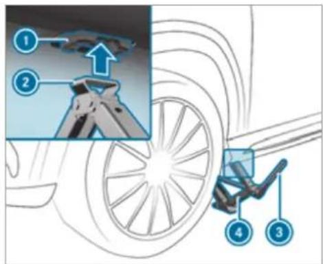Mercedes-Benz GLS (2021) - NOTE Vehicle damage from the jack - 2