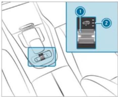 Mercedes-Benz GLS (2021) - Operation with a trailer or bicycle rack - 1