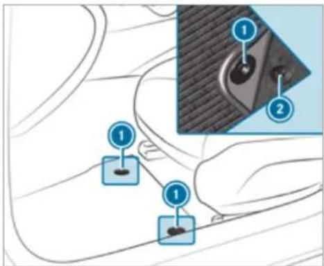 Mercedes-Benz GLS (2021) - Fitting/removing the floor mats - 1