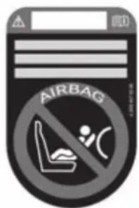 Mercedes-Benz GLS (2021) - When fitting a belt-secured child restraint system, observe the following: - 1