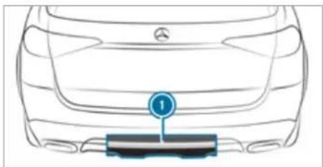 Mercedes-Benz GLS (2021) - WARNING Risk of becoming trapped despite reversing function - 2