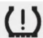 KIA Stinger (2021) - Low Tire Pressure Warning Light - 1