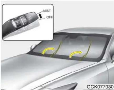 KIA Stinger (2021) - Front windshield wiper blade - 1
